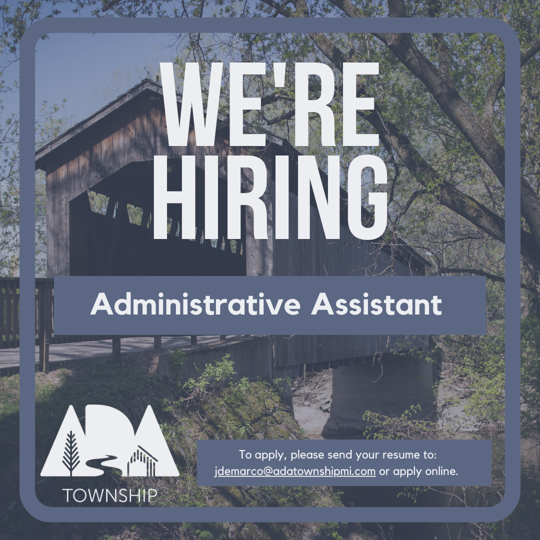 Administrative Assistant Ada Clerk Office Open Position Ada Covered Bridge