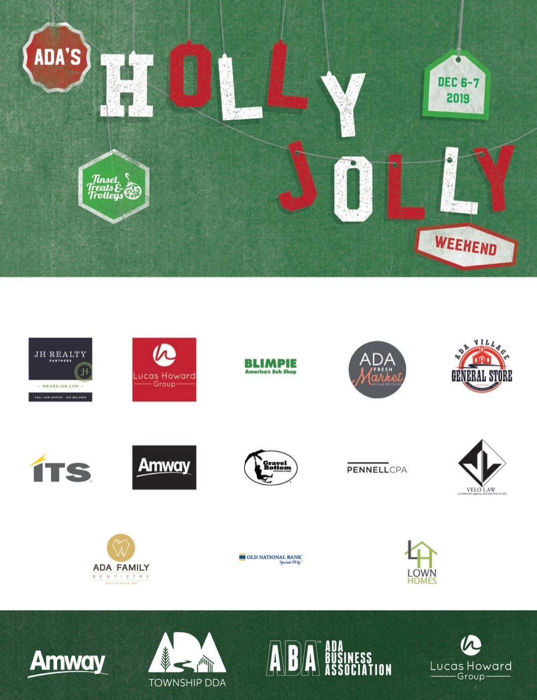Holly Jolly Weekend Cover Brochure